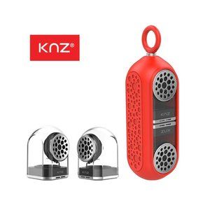 New and unopenedKNZ Portable Wireless Speakers GODUOGRYActual Color:Red